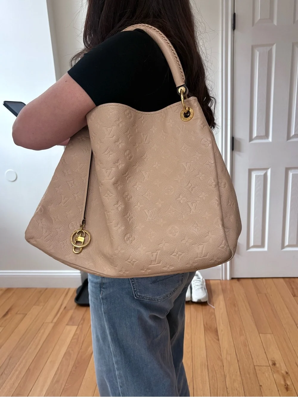 Louis Vuitton soft beige